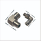 Mpl6-01 Copper Material Metric 6mm Male Thread Bsp1/8 Elbow Connector Hydraulic Fittings