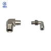 High Temperature Male Elbow Stainless Steel Push in Pneumatic Pipe Fitting